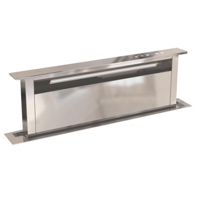 Fulgor | Hood | FDDH 900 TRC X Lift Up | Downdraft | Energy efficiency class A | Width 90 cm | 760 m³ / h | Touch control | LED | Stainless Steel