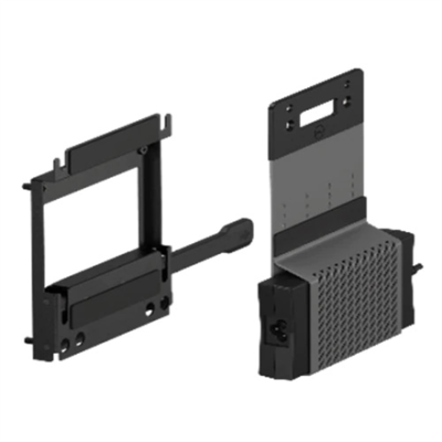 Dell | OptiPlex Micro and Thin Client VESA Mount w / Adapter Bracket | Black