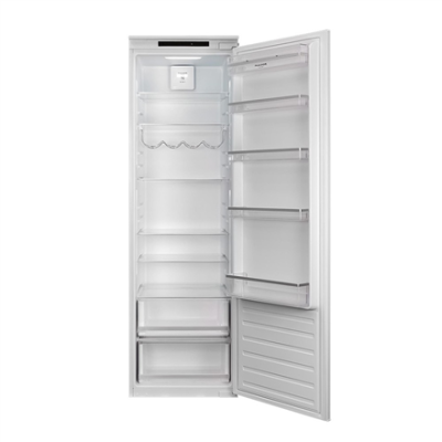 Fulgor | Refrigerator | FBR 300 F ED | Energy efficiency class E | Built-in | Larder | Height 177 cm | Fridge net capacity 316 L | Display | 41 dB | White