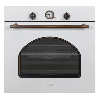 CATA | Oven | MRA 7108 WH | 60 L | Multifunctional | Manual | Knobs | Height 59.5 cm | Width 59.5 cm | White Glass