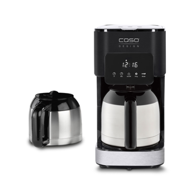 Caso | Coffee Maker with Two Insulated Jugs | Taste & Style Duo Thermo | Drip | 800 W | Black / Stainless Steel