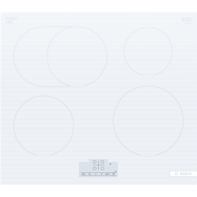 Bosch | Hob | PIF612BB1E | Induction | Number of burners / cooking zones 4 | Touch | Timer | White