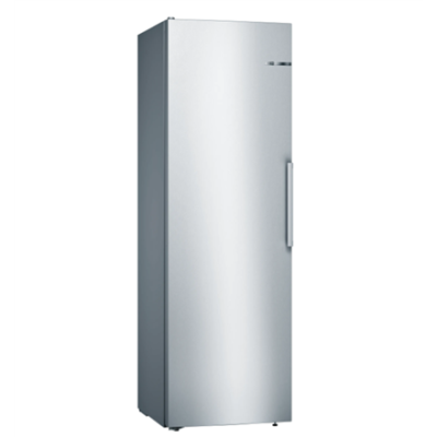 Bosch | Refrigerator | KSV36CIDP | Energy efficiency class D | Free standing | Larder | Height 186 cm | Fridge net capacity 346 L | Display | 39 dB | Stainless Steel