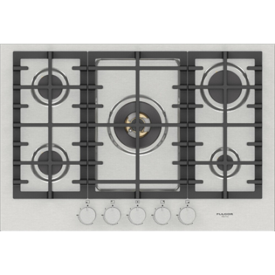 Fulgor Hob | FPH 7541 G WK X | Gas | Number of burners / cooking zones 5 | Knob | Stainless Steel