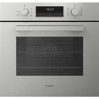 Fulgor | Oven | FUTO 6009 MT IX | 65 L | Multifunctional | Assisted | Knobs | Height 59.6 cm | Width 59.4 cm | Stainless steel