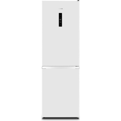 Gorenje N619EAW4 | Energy efficiency class E | Free standing | Combi | Height 186 cm | No Frost system | Fridge net capacity 207 L | Freezer net capacity 97 L | Display | 39 dB | White