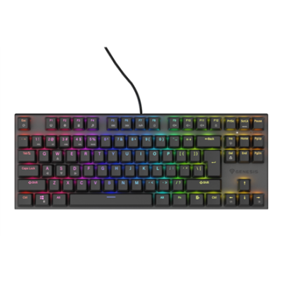 Genesis THOR 303 | Mechanical Gaming Keyboard | Wired | US | Black | USB Type-A | Outemu Brown