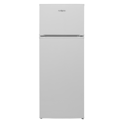 Goddess Refrigerator | GODRDD0144GW8AE | Energy efficiency class E | Free standing | Double Door | Height 145 cm | Fridge net capacity 171 L | Freezer net capacity 42 L | 41 dB | White