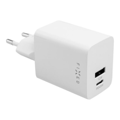 Fixed Mini USB-C / USB Travel Charger 45W | FIXC45M-CU-WH