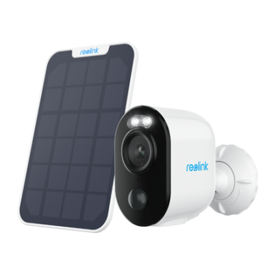 Reolink | Wireless Solar & Battery Powered Security Camera with Smart Detection, 3W | Argus Series B310 with Solar Panel | Bullet | 3 MP | f=4mm，F=2.0 | IP65 | H.264 / H.265 | Micro SD, Max. 128GB