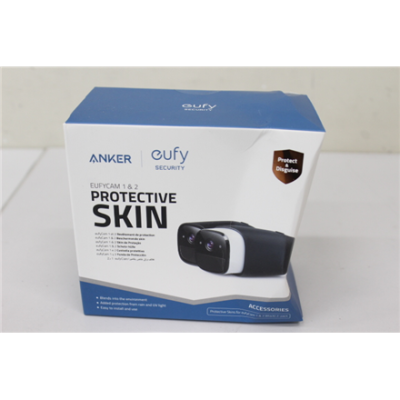SALE OUT. | Anker Eufy | 2 Set Silicone Skins In Black | 24 month(s) | DAMAGED PACKAGING