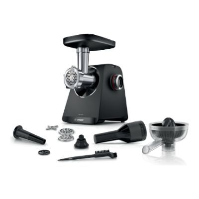 Bosch Food Mincer | MFWS430B | Black | Number of speeds 2 | Throughput (kg / min) 2.5