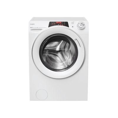 Candy Washing Machine with Dryer | ROW 4856DWMS7-S | Energy efficiency class A / D | Front loading | Washing capacity 8 kg | 1400 RPM | Depth 53 cm | Width 60 cm | Display | Digit | Drying system | Drying capacity 5 kg | Steam func