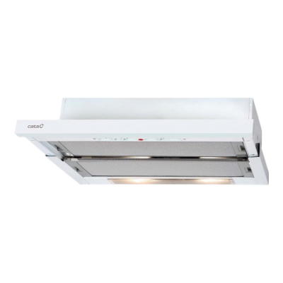 CATA Hood | CAMPANA TF-5260 WH / L | Telescopic | Energy efficiency class D | Width 60 cm | 325 m³ / h | Slider | LED | White