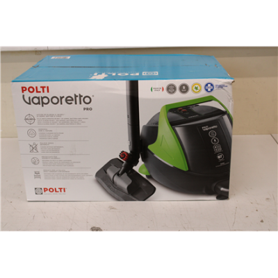 SALE OUT. Polti PTEU0280 Vaporetto Pro 95_Turbo Flexi Steam cleaner, Corded, 1100 W, Tank capacity 1.3 L, Working radius 8 m, Black / Green | Polti | Steam cleaner | PTEU0280 Vaporetto Pro 95_Turbo Flexi | Power 1100 W | Steam pressure 5 bar | 