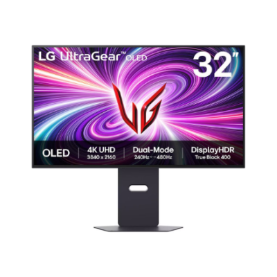 LG | 32GS95UV-B | 32 " | OLED | 16:9 | 240 Hz | 0.03 ms | 3840 x 2160 pixels | 275 cd / m² | HDMI ports quantity 2