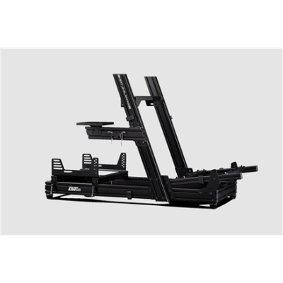 Next Level Racing | Aluminum; Carbon Steel | Racing Simulator Cockpit | GTElite Wheel Plate Edition | Black