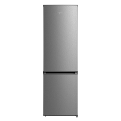 Midea Refrigerator | MDRB380FGE02A | Energy efficiency class E | Free standing | Combi | Height 180 cm | No Frost system | Fridge net capacity 199 L | Freezer net capacity 71 L | 41 dB | Grey