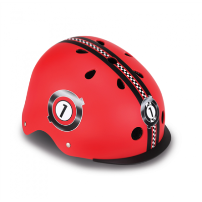 Globber Helmet Elite Lights, XS / S (48-53cm) | 507-102 | Red