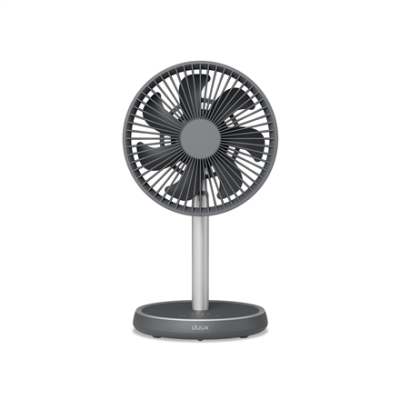 Duux Fan | Rize Flex | Stand Fan | Grey | Diameter 21 cm | Number of speeds 4 | Oscillation | 10 W