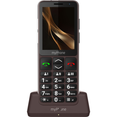 myPhone Bueno LTE Praline Collection | Brown | 2.8 " | IPS | 48 MB | 128 MB | Single SIM | MicroSD | 3G | Bluetooth | Main camera resolution 2 MP | 2000 mAh