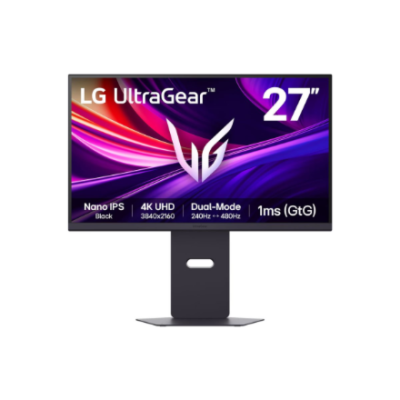 LG | 27G850A-B | 27 " | IPS | UHD | 240 Hz | 1 ms | 3840 x 2160 pixels | HDMI ports quantity 2 | Black