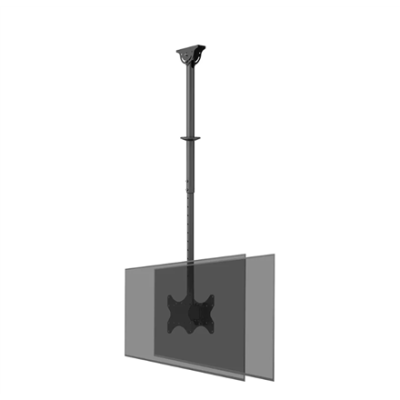 Neomounts CL35-340BL22 Dual Monitor / TV Mount Ceiling | Adjustable Height, Rotate, Tilt, Swivel | 23-42 " | Maximum weight (capacity) 45 kg | Black