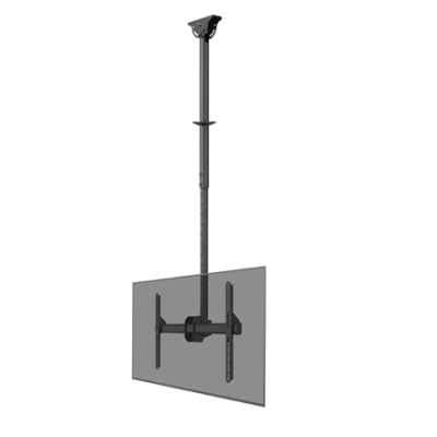 Neomounts CL35-440BL16L Monitor / TV Mount Ceiling | Adjustable Height, Rotate, Tilt, Swivel | 37-70 " | Maximum weight (capacity) 50 kg | Black
