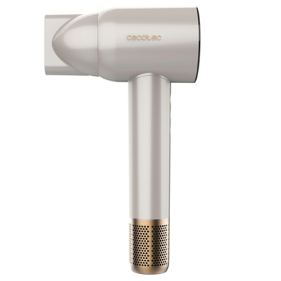Cecotec Hair Dryer | IoniCare RockStar Nano IonTech Champagne | 1600 W | Number of temperature settings 3 | Ionic function | Champagne