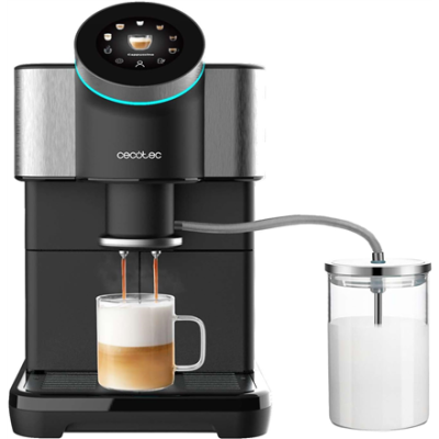 Cecotec Coffee Maker | Cremmaet Spin | Pump pressure 19 bar | Built-in milk frother | Super-automatic | 1450 W