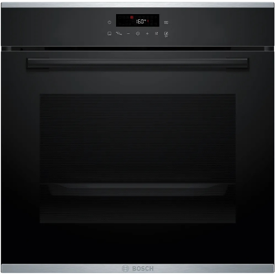 Bosch Oven | HBA272BB3 | 71 L | Electric | Pyrolysis / Hydrolytic | Touch control | Height 59.5 cm | Width 59.4 cm | Black