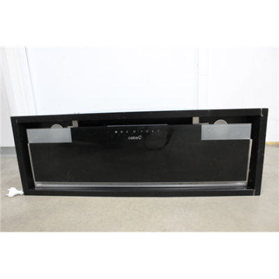 SALE OUT. CATA GC DUAL A 75 XGBK / D Hood, A, 64dB, 710m3 / h, width 80cm, 32kWh per year, black glass | CATA Hood | GC DUAL A 75 XGBK | Canopy | Energy efficiency class A | Width 79.2 cm | 820 m³ / h | Touch control | LED | Black glass
