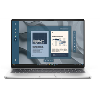 Dell Pro 16 PC16255 | Platinum Silver | 16 " | IPS | FHD+ | 1920 x 1200 pixels | Anti-glare | AMD Ryzen AI 7 | 350 | 16 GB | DDR5 | Solid-state drive capacity 512 GB | AMD Radeon 860M Graphics | Windows 11 Pro | 802.11ax | Ke