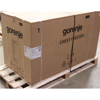 SALE OUT. Gorenje Freezer FH43EAW, Energy efficiency class E, Chest, Free standing, Height 85.8 cm, Total net capacity 440 L, White | Gorenje Freezer | FH43EAW | Energy efficiency class E | Chest | Free standing | Height 85.8 cm | Total net 