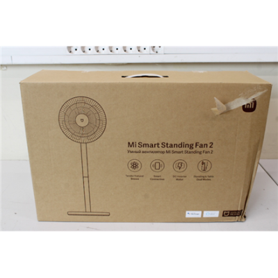 SALE OUT. | Xiaomi | Mi Smart Standing Fan | 2 | Stand Fan | DAMAGED PACKAGING | White | Oscillation | 15 W