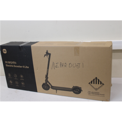 SALE OUT. Xiaomi Electric Scooter 4 Lite EU | Xiaomi Electric Scooter 4 Lite EU | 300 W | 25 km / h | 8.5 " | 3 month(s) | Black | USED AS DEMO, DAMAGED PACKAGING