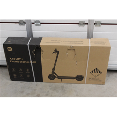SALE OUT. Xiaomi Electric Scooter 4 Lite EU | Xiaomi Electric Scooter 4 Lite EU | 300 W | 25 km / h | 8.5 " | 6 month(s) | Black | DAMAGED PACKAGING