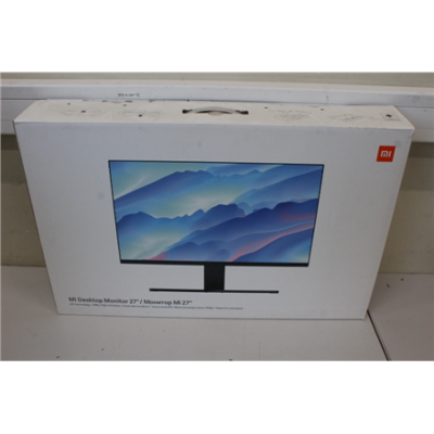 SALE OUT. Xiaomi Mi Desktop Monitor 27" EU, 1920×1080 / 16:9 / 6ms / VGA, HDM / Audio / DC / Black | Xiaomi | Desktop Monitor | Mi | 27 " | IPS | FHD | 16:9 | 75 Hz | 6 ms | 1920 x 1080 | 300 cd / m² | 60 | HDMI ports quantity 1 