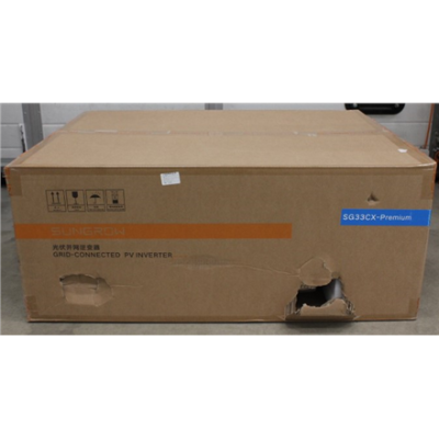 SALE OUT. Sungrow Inverter On-Grid C&I SG33CX 1000Vdc 33kW 3MPPT | SUNGROW Inverter On-Grid C&I SG33CX 1000Vdc 33kW 3MPPT | ASG01342 | DAMAGED PACKAGING, SCRATCHED PAINT ON CORPUS