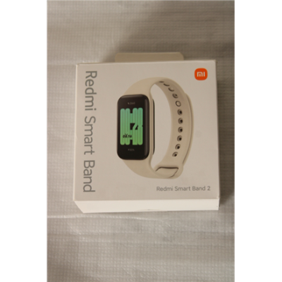 SALE OUT. Redmi Smart Band 2 Ivory | Xiaomi Redmi | Smart Band 2 | Fitness tracker | Touchscreen | Heart rate monitor | Waterproof | Bluetooth | USED, MISSING CHARGER | Ivory