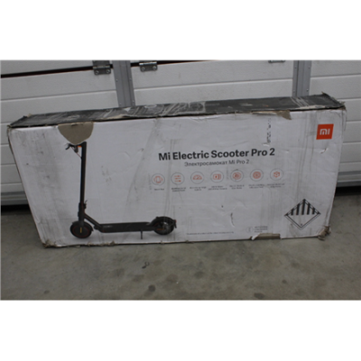 SALE OUT. Xiaomi Mi Electric Scooter Pro 2 (Black) | Xiaomi Mi Electric Scooter Pro 2 | 600 W | 25 km / h | 3 month(s) | Black | DAMAGED PACKAGING, USED, REFURBISHED, MISSING ACCESSORIES