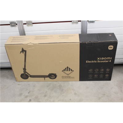 SALE OUT. Xiaomi Electric Scooter 4 EU | Xiaomi Electric Scooter 4 EU | 300 W | 25 km / h | 10 " | 6 month(s) | Black | DEMO, SCRATCHED, MISSING SCREWS