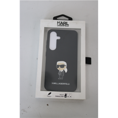SALE OUT. Karl Lagerfeld KLHCS24SSMHKNPK S24 S921black Silicone Ikonik Metal Pin DIRTY PACKAGING | Karl Lagerfeld DIRTY PACKAGING
