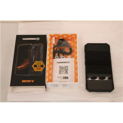 SALE OUT. HAMMER Iron V (Black) DS 6.5" IPS 1600x720 / 1.6GHz / 64GB / 6GB RAM / Android 13 / microSD / WiFi,BT,4G LTE | Hammer Iron | V | Black | 6.5 " | IPS | 1600 x 720 pixels | Mediatek | Helio G36 | Internal RAM 6 GB | 64 GB | m