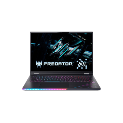 Acer | Predator Helios 18 AI PH18-73-97UF | Abyssal Black | 18 " | Mini LED | WQUXGA | 3840 x 2400 pixels | 120 Hz | Intel Core U9 | 275HX | 64 GB | DDR5 | Solid-state drive capacity 1000 GB | NVIDIA GeForce RTX 5090 | GDDR7 |