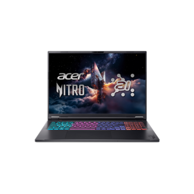 Acer | Nitro 18 AI AN18-61-R40J | Obsidian Black | 18 " | IPS | WQXGA | 2560 x 1600 pixels | AMD Ryzen AI 7 | 350 | 16 GB | DDR5 | Solid-state drive capacity 1000 GB | NVIDIA GeForce RTX 5070 | GDDR7 | 8 GB | Windows 11 Home 