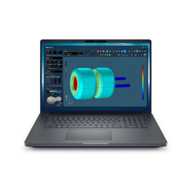 Dell Pro Max 18 Plus MB18250 | 18 " | LCD | QHD+ | 2560 x 1600 pixels | Intel Core Ultra 7 | 265HX | 32 GB | DDR5 | Solid-state drive capacity 1000 GB | NVIDIA RTX PRO 2000 Blackwell | GDDR7 | 8 GB | Windows 11 Pro | Keyboard l