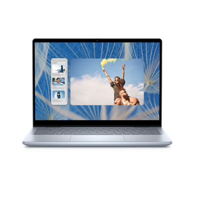 Dell Inspiron 14 2in1 | Ice Blue | 14 " | Touchscreen | FHD+ | 1920 x 1200 pixels | Intel Core 7 | 150U | 16 GB | DDR5 | Solid-state drive capacity 1000 GB | Intel Graphics | Windows 11 Home | 802.11ax | Keyboard language Engli