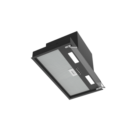 CATA Hood | ARMONIA 60 BK | Canopy | Energy efficiency class C | Width 79.8 cm | 645 m³ / h | Mechanical | LED | Black