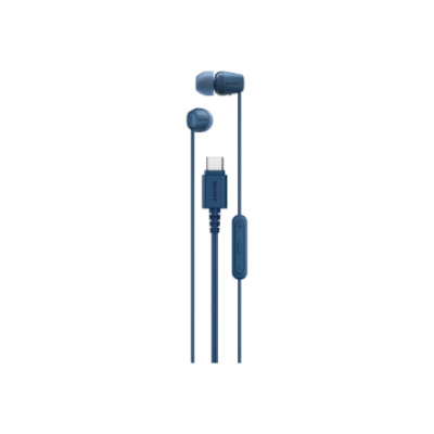 Sony Earbuds | IER‑EX15C | Wired | In-ear | Microphone | Blue